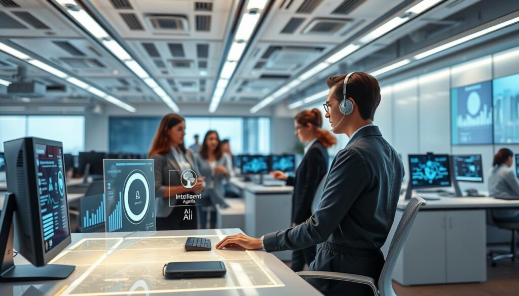 Inteligência artificial em call centers
