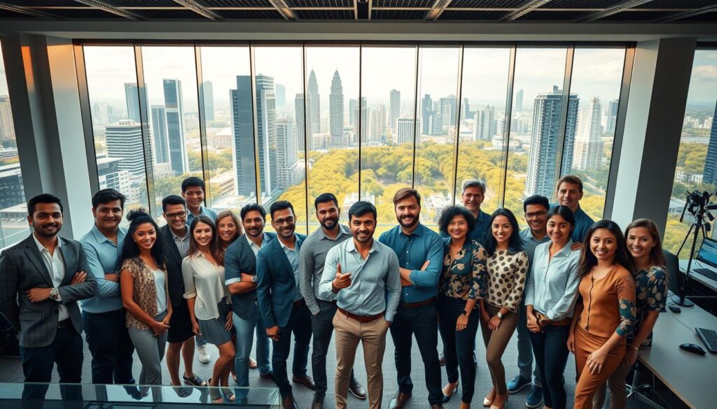 Sucesso no empoderamento em empresas brasileiras