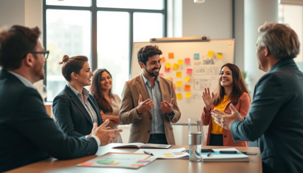 comunicação na liderança enxuta