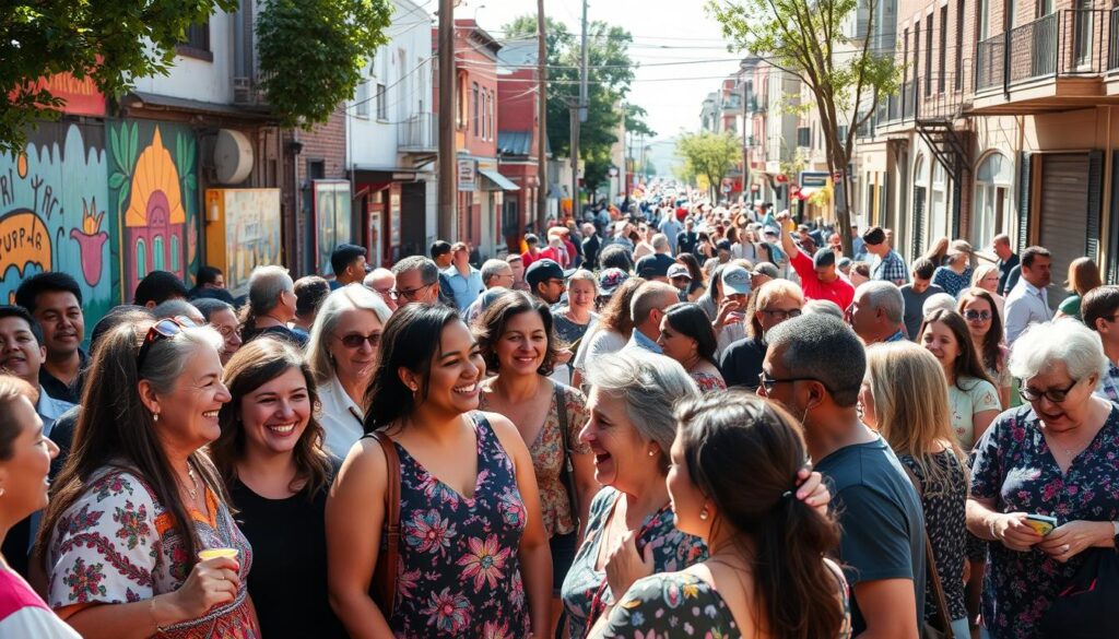 diversidade e inclusão na comunidade