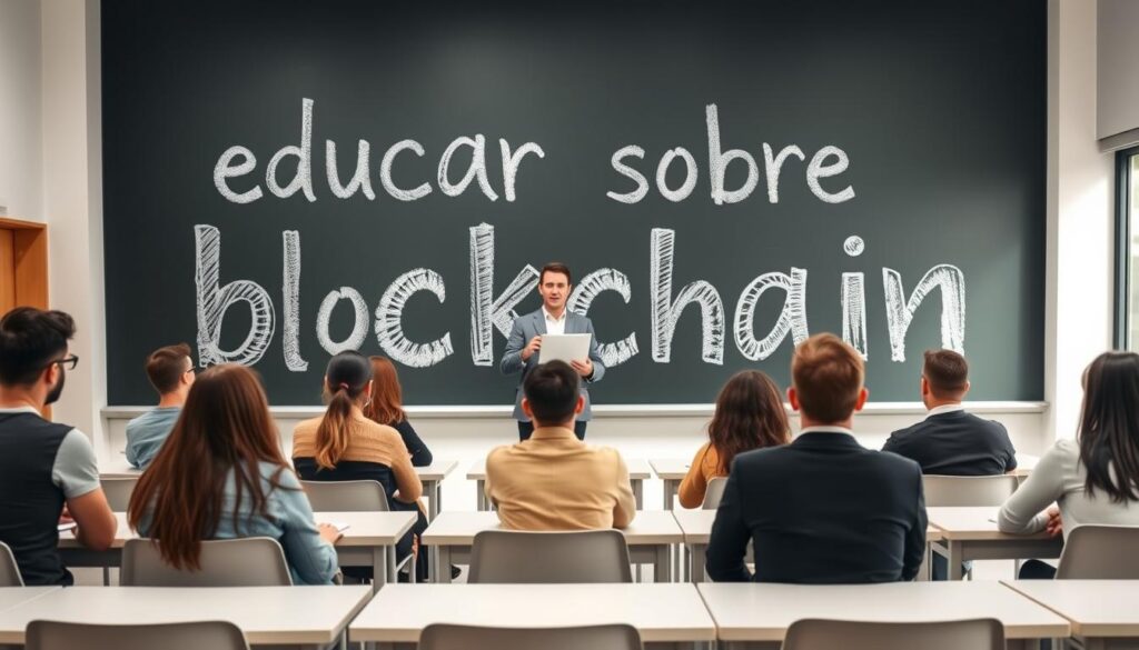 educar sobre blockchain