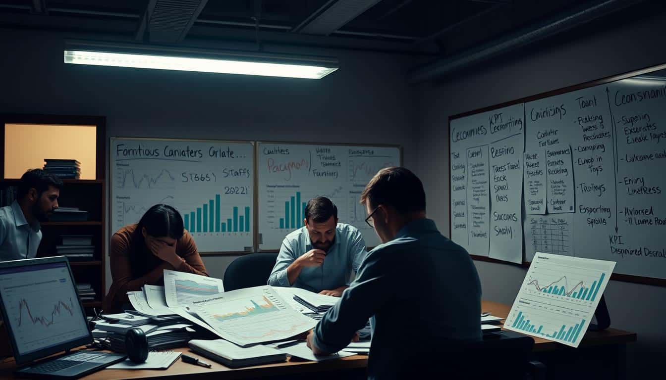 erros na definição de KPIs