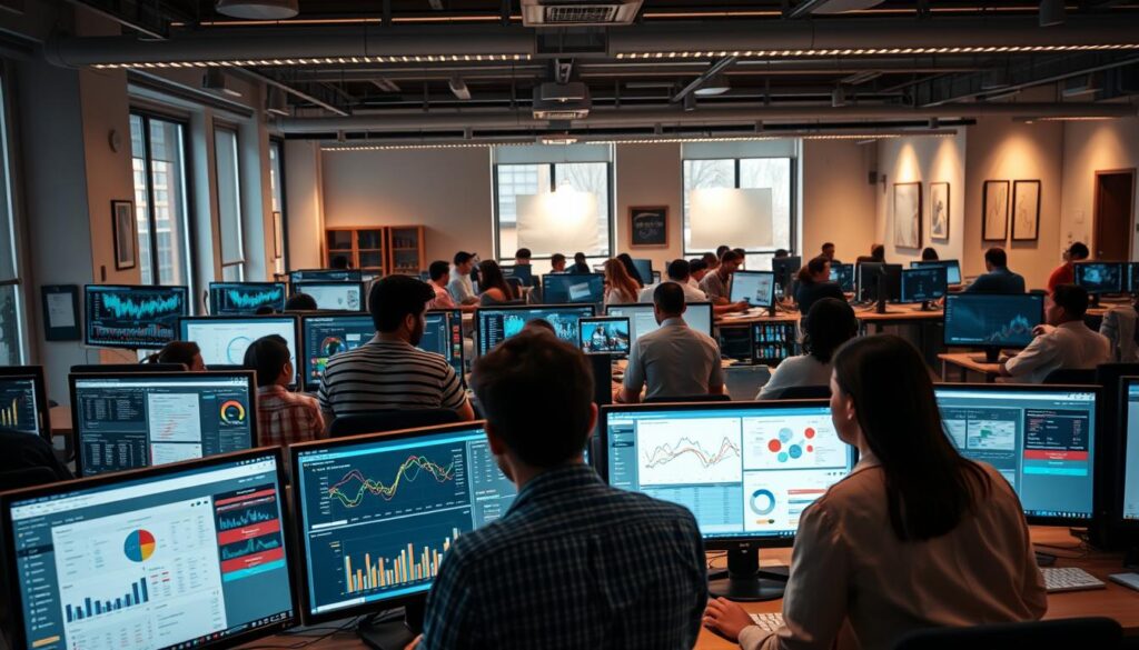 Coleta de dados e processamento de informações na análise de comportamento dos clientes
