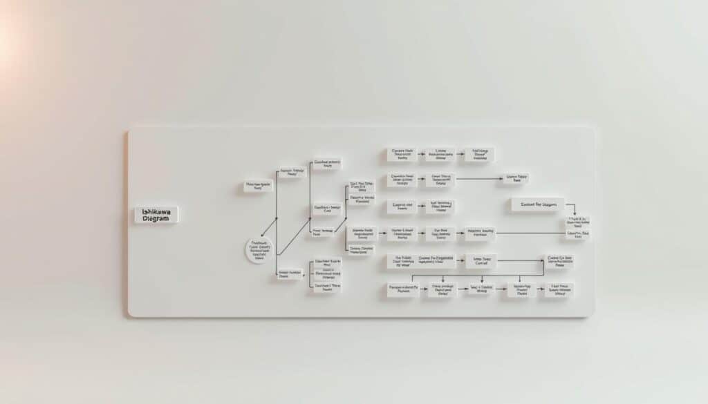 Diagrama de Ishikawa e fluxograma do processo