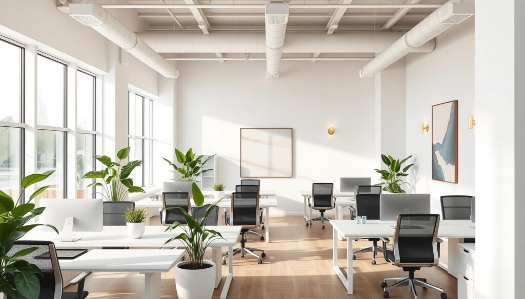 ambiente de trabalho atraente