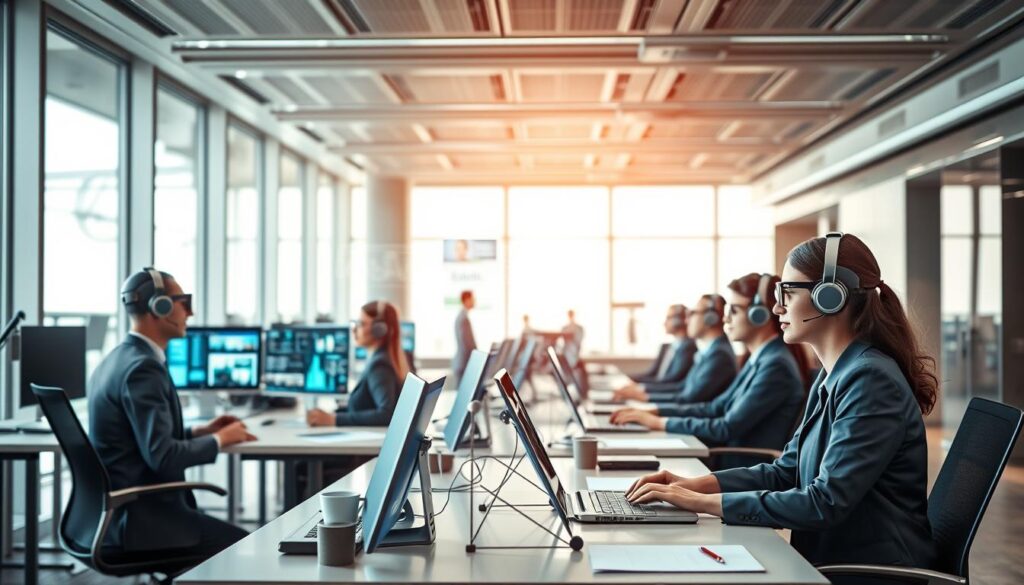 assistentes virtuais no setor empresarial