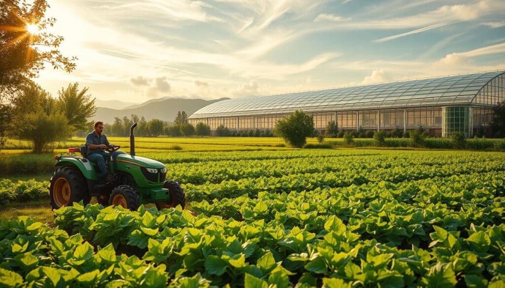 colaboração entre tecnologia e agricultura
