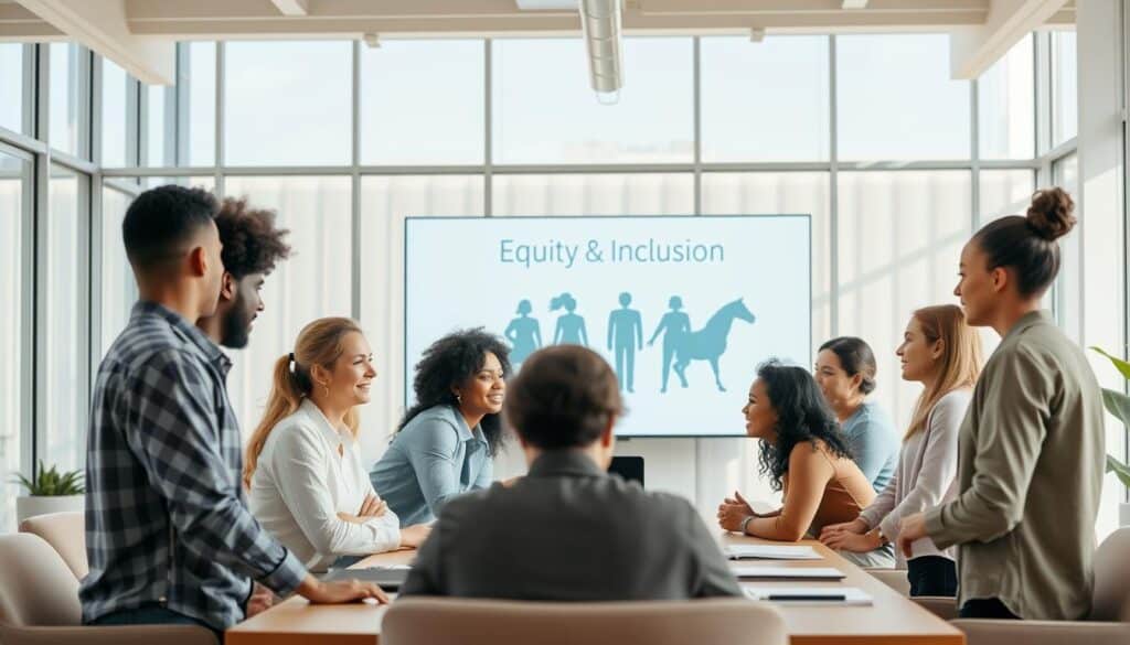 colaboradores na equidade