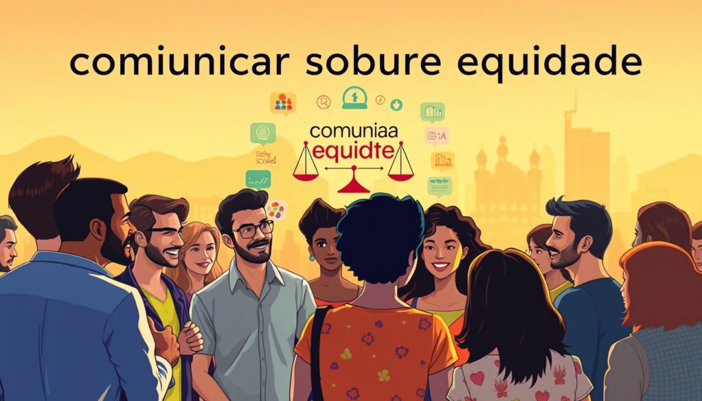 comunicar sobre equidade