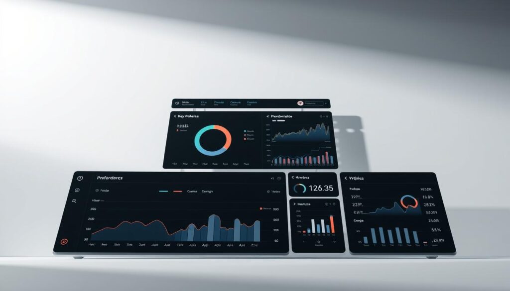 dashboard de liderança eficaz