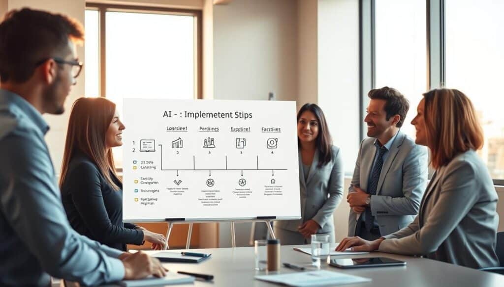 passos iniciais para implementar IA